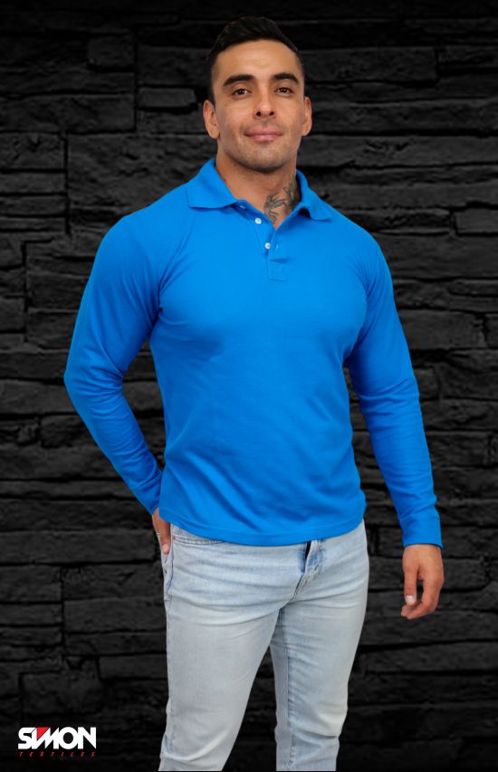 playera tipo polo manga larga precio puebla